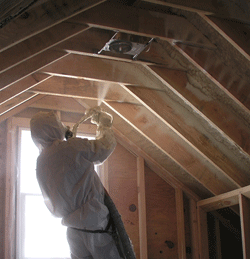 Forth Worth TX attic spray foam insulation